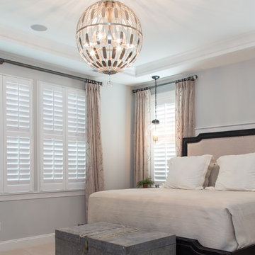 Classic Contemporary Custom Model Home Install