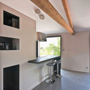 décoration et l'aménagements d'une maison vigneronne de 200m2 / Montpellier