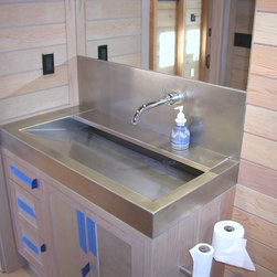 Custom, Unique Stainless Steel Sink - Kitchen Sinks