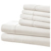 Becky Cameron Premium Ultra Soft Luxury 6-Piece Bed Sheet Set, Twin XL, White