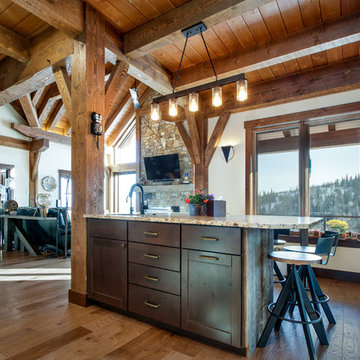 TIMBER FRAME HOME STEAMBOAT SPRINGS, CO