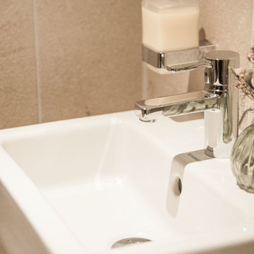 Badezimmer im Landhausstil