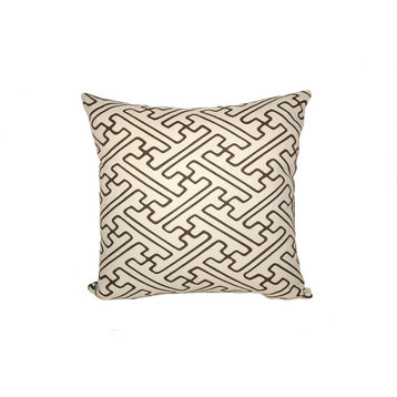 Angleline Square 90/10 Duck Insert Throw Pillow With Cover, 18X18