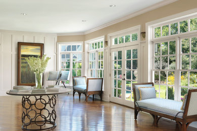 Inspiration for a timeless sunroom remodel in St Louis