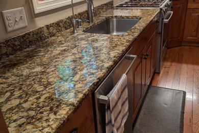 Granite counter tops refurbished