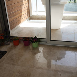 12x24 Cappuchino Marble Floor Tiles Polished - Wall And Floor Tile