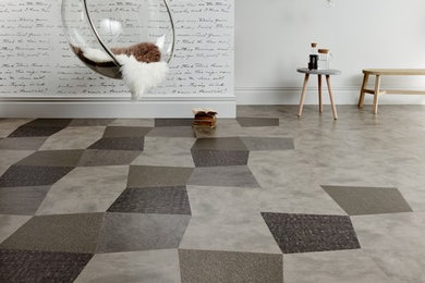 Design ideas for a living room in Devon.