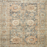 Margot Oriental Ocean/Spice Area Rug