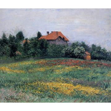 Gustave Caillebotte Norman Landscape Wall Decal