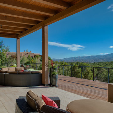 Outdoor living in Santa Fe