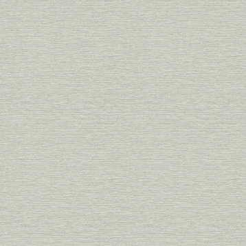 3122-10222 Gump Faux Grasscloth Wallpaper in Teal Blue Accented Raised Inks