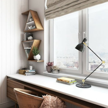 3D Architectural Interior Rendering For A Refined Bedroom
