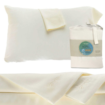 BedVoyage Maternity 100% Rayon Viscose Bamboo Bed Sheet Set