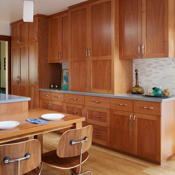 Palo Alto Full Overlay Craftsman Kitchen