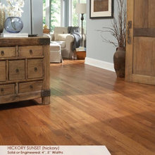 Light hardwood floors