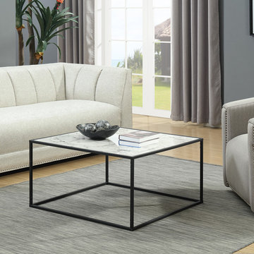 Gold Coast Faux Marble Coffee Table
