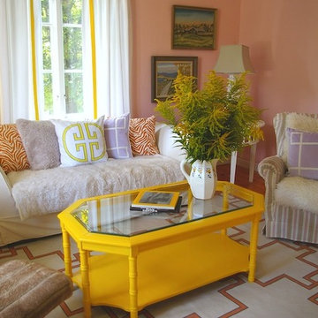 Swedish country house Family room