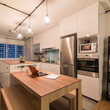 Contemporary Design (Clementi HDB 3 Room)