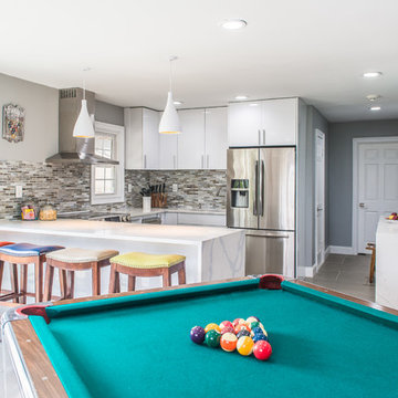 Second floor kitchen remodel