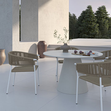 Winston Dining Table - Concrete