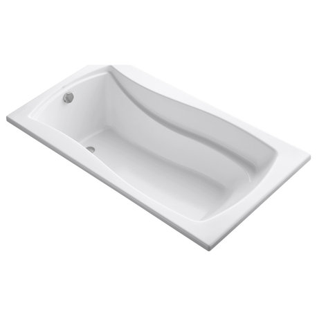 Kohler K-1229 Mariposa Collection 66" Drop In Soaking Bath Tub - White