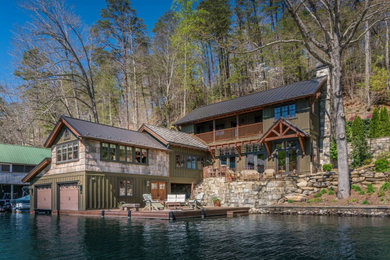 Example of a classic exterior home design in Other
