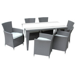 Tropical Outdoor Dining Sets by M&E Sales