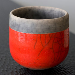 Minsk Raku Half Bowl - Decorative Bowls