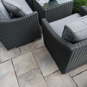 Bretton Slim love seat set - Brad's house