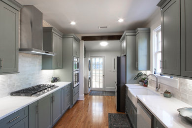 Minimalist kitchen photo in Other