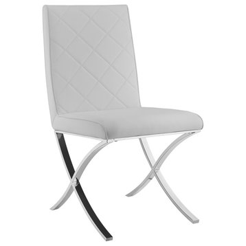 Casabianca Home Loft Collection Eco-Leather Dining Chair