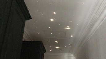 House ceiling fiber optic