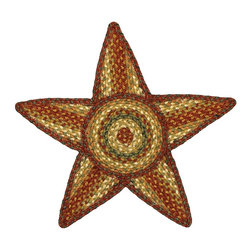 Graceland Jute Braided Star Trivet - Trivets