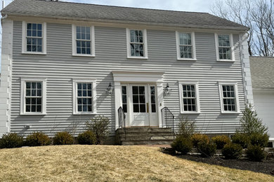 Transitional exterior home photo in Boston