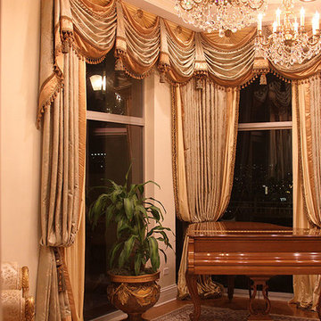Chicago Penthouse Luxury Drapery