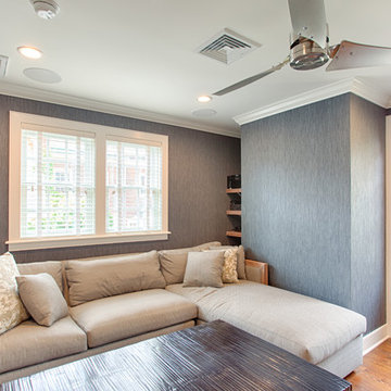Center City Philadelphia Row Home Family Room