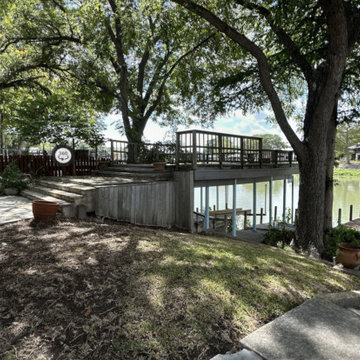 Lake McQueeney Boathouse - Before