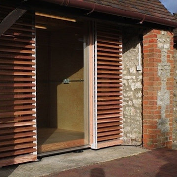Workshop studio in a barn