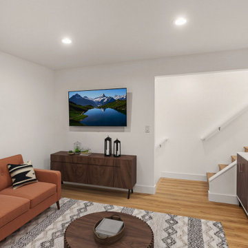 The Entertainer's Kitchen & Split Level Reimagined