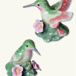 Hummingbird Salt & Pepper Shakers - Specialty Serveware