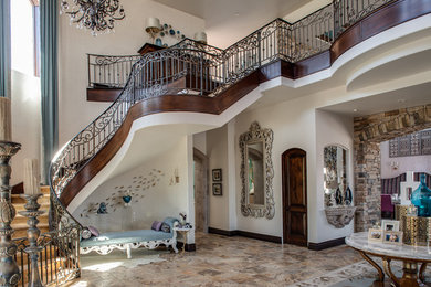 Photo of a transitional entryway in Las Vegas.