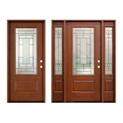 Chatham Prefinished Mahogany Door - Windows And Doors