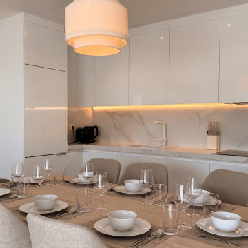 Luxury Apartment Interior Design in Marbella | Blue View