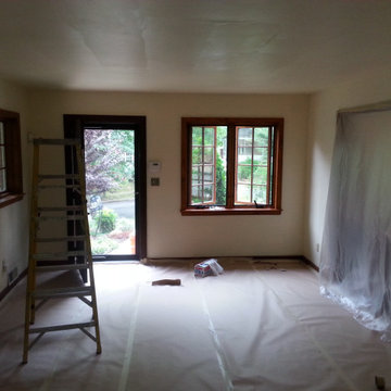 Plaster Ceiling, Drywall Makeover