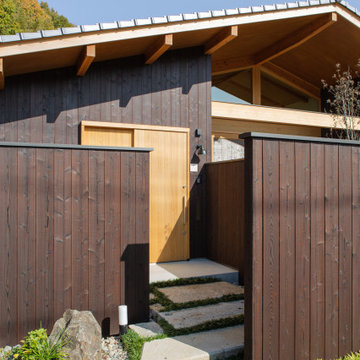 Triangle Roof House