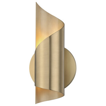 Mitzi Evie One Light Wall Sconce H161101-AGB
