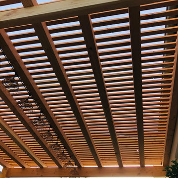 Aménagement d'une terrasse extérieure MARSILLY