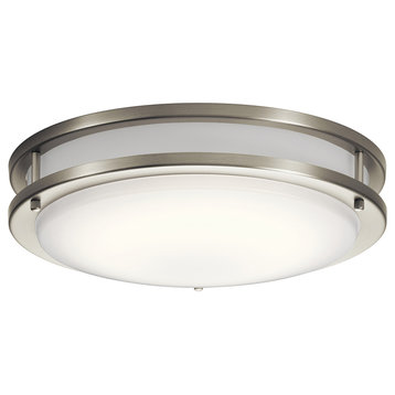Avon LED Flush Mount Ceiling Light in Brushed Nickel