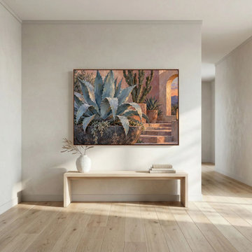 Desert Stillness - Botanical Console Room Visualization