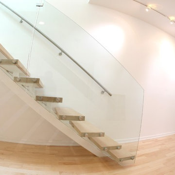 Open Riser Stairs